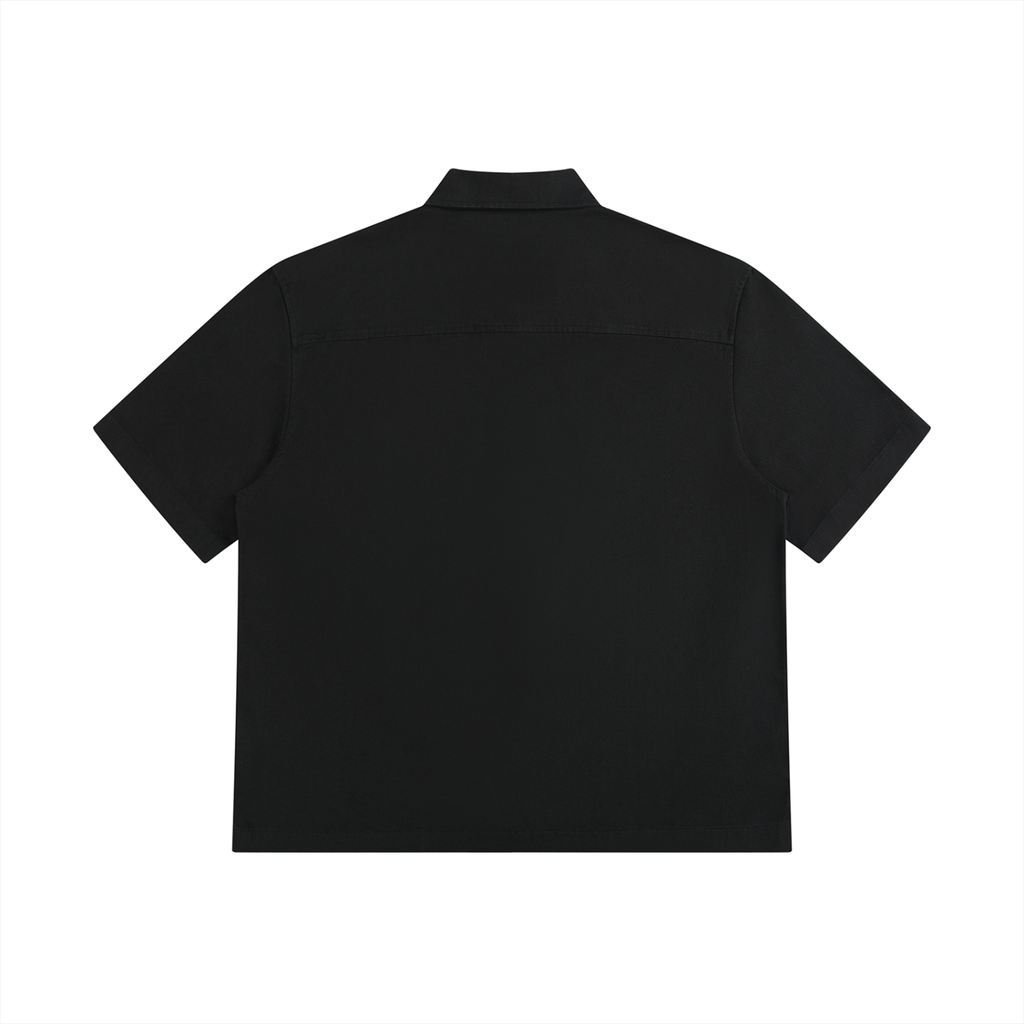 Boxy Patch Pocket Short Sleeve Shirt