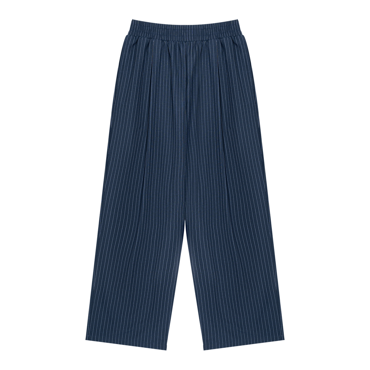 Striped Pleated Pants