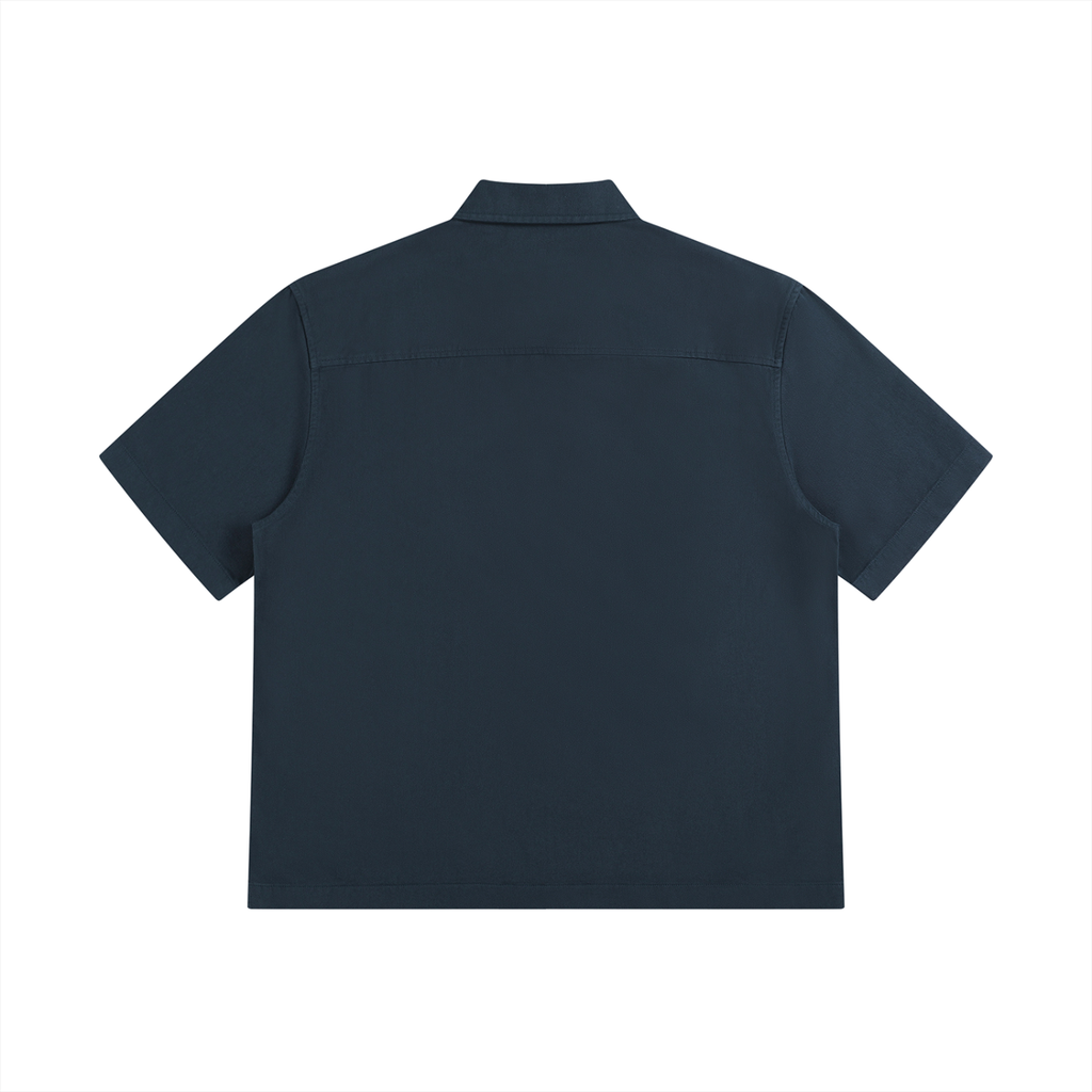 Boxy Patch Pocket Short Sleeve Shirt