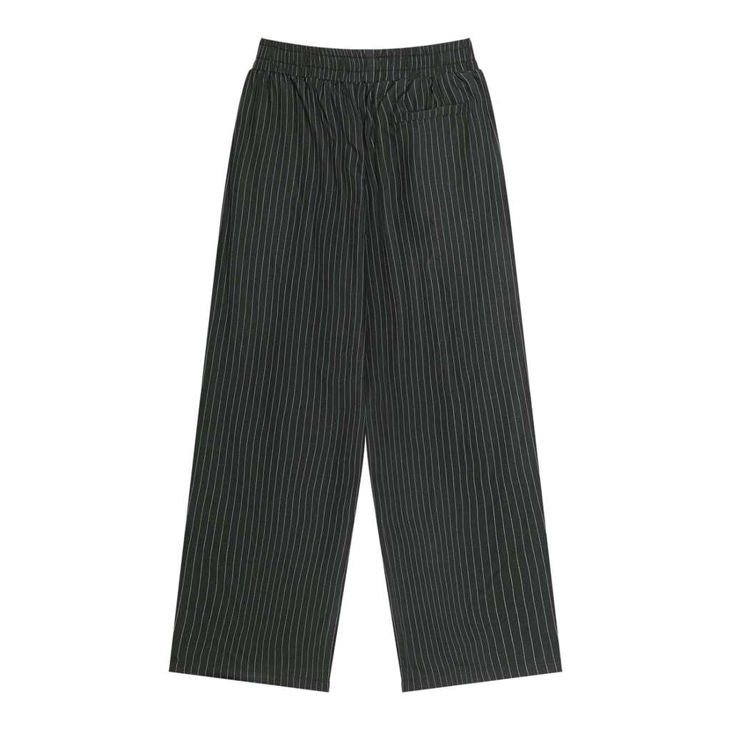 Striped Pleated Pants