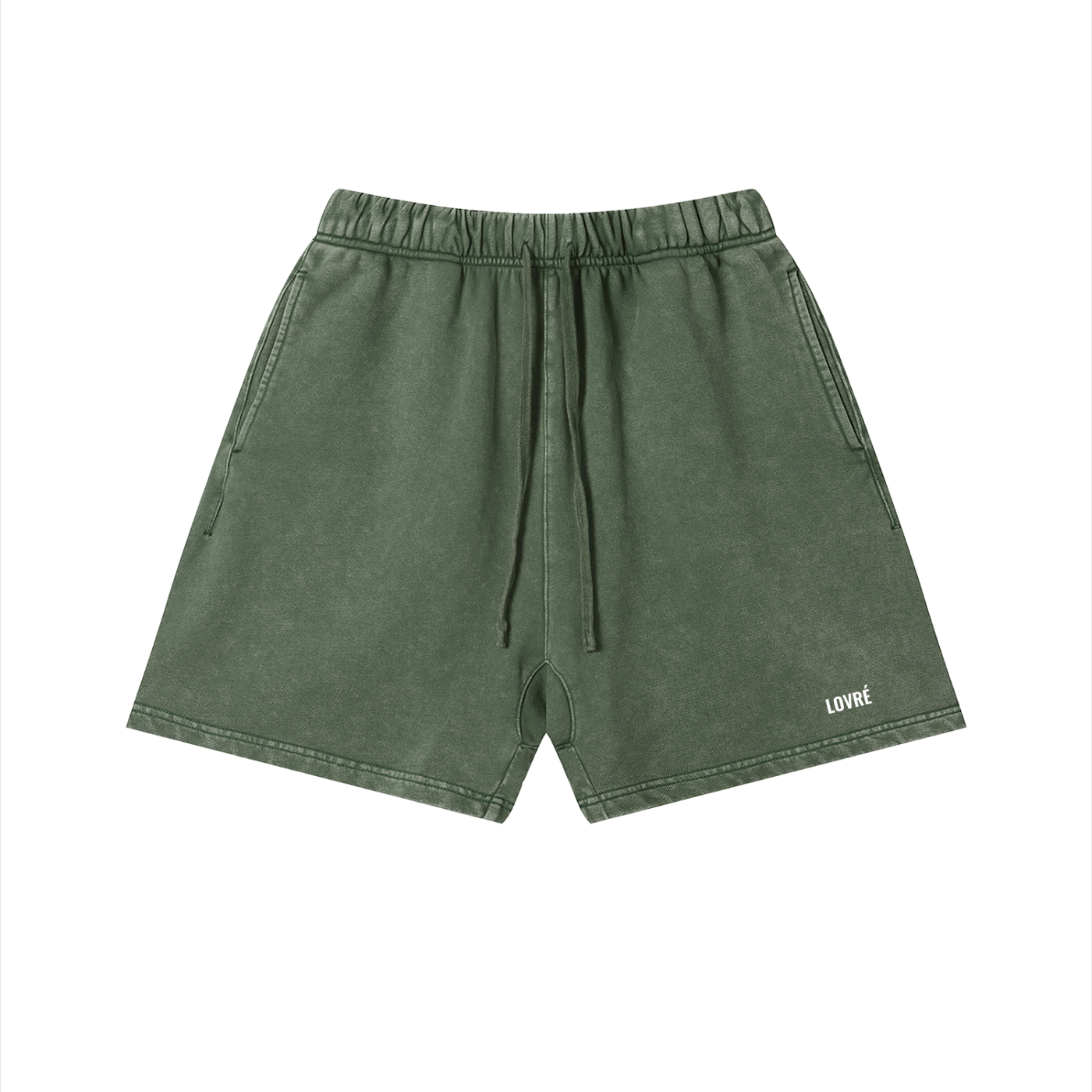 Vintage Wash Cotton Shorts