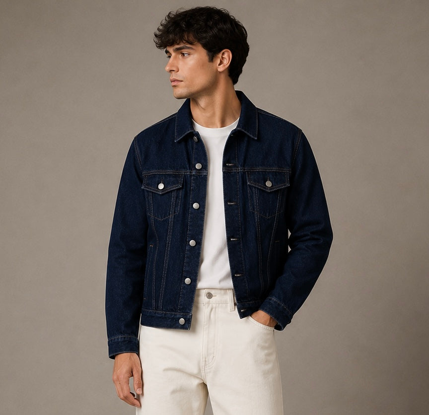 Vintage Wash Denim Jacket