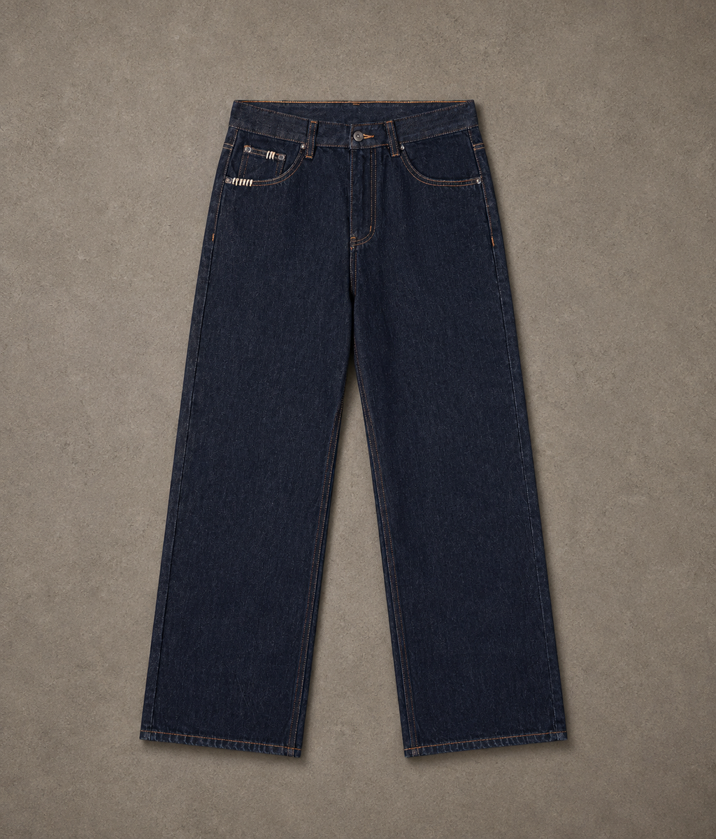 Heavyweight Straight Leg Denim Jeans