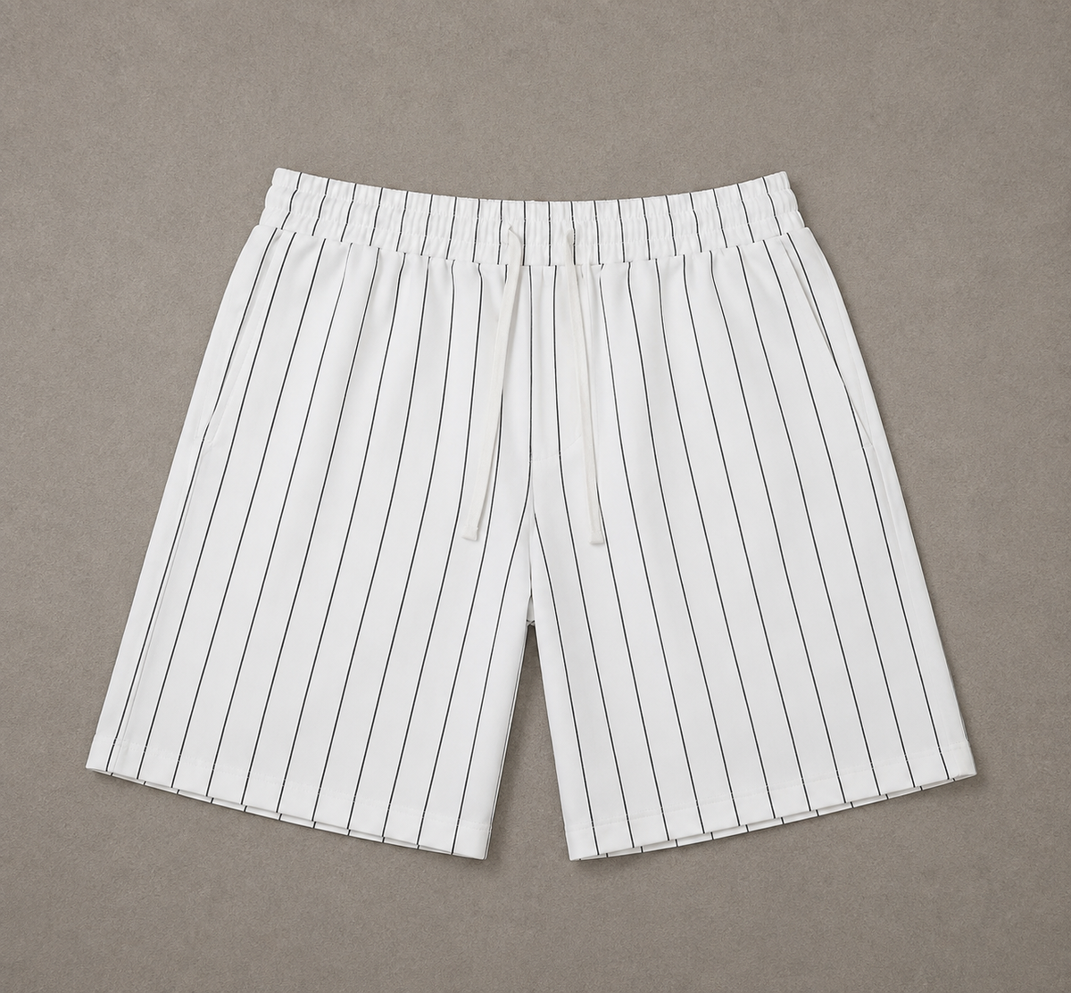 Striped Loose Fit Shorts