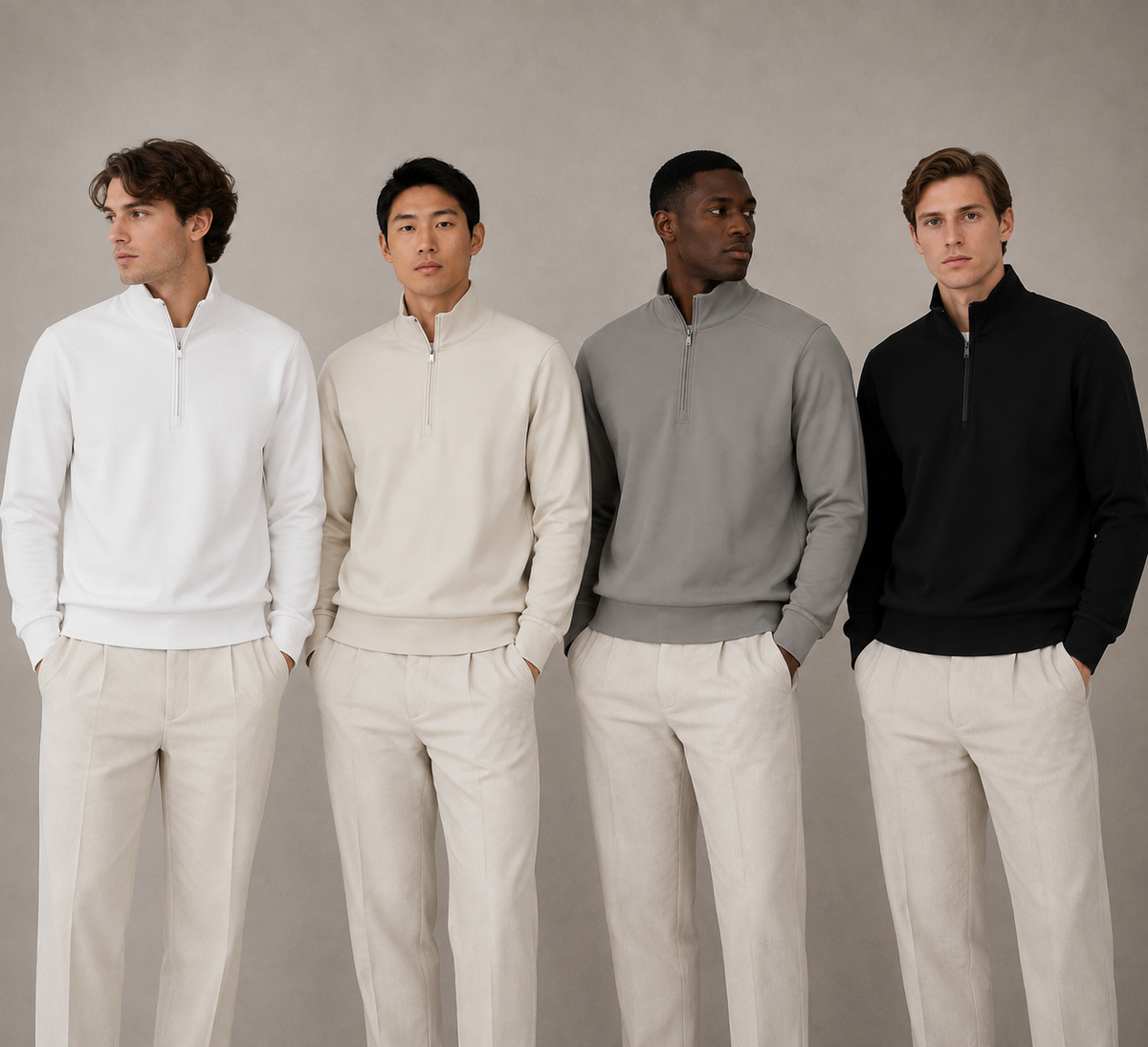 Quarter Zip Sweatshirt