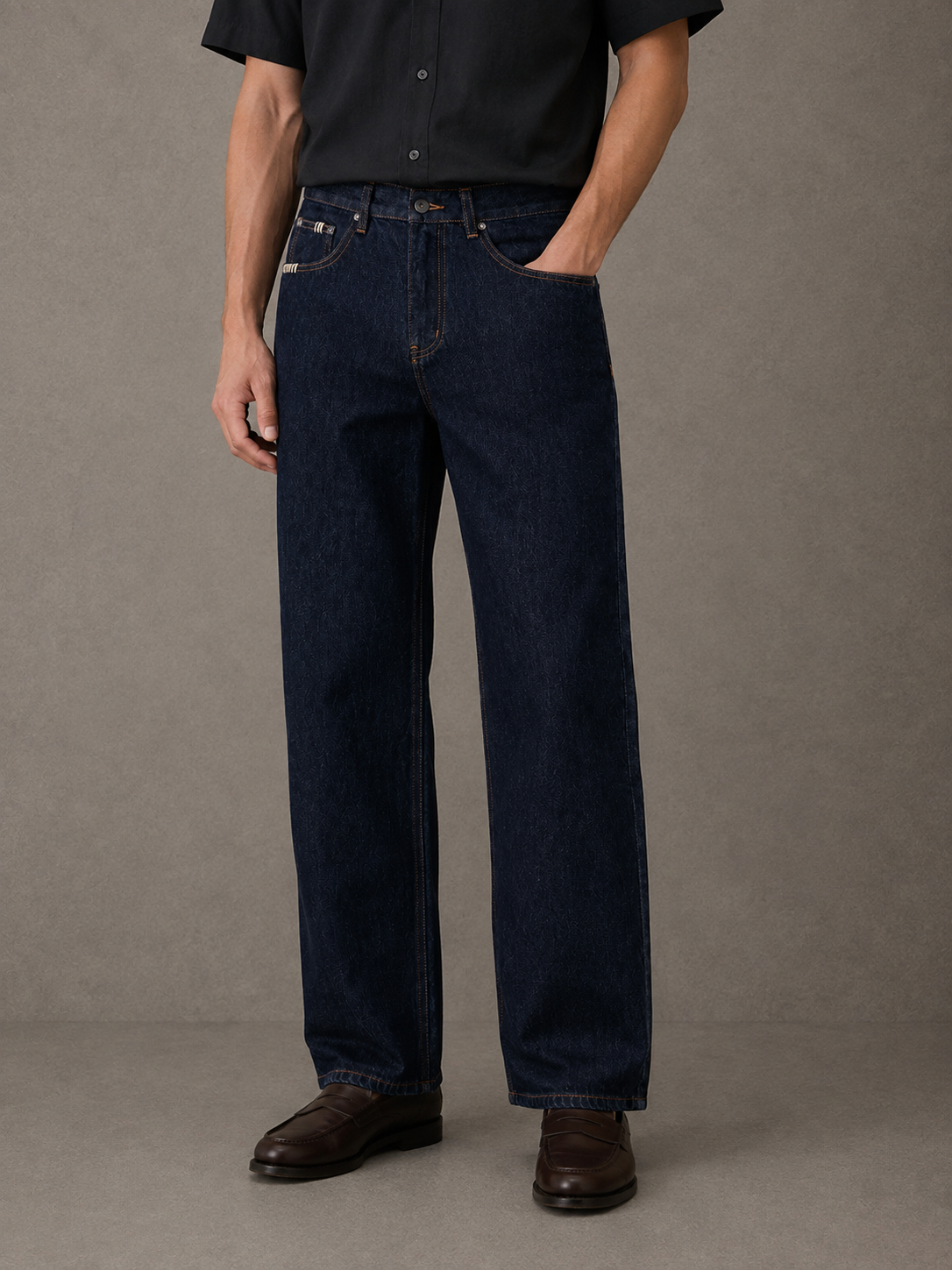 Heavyweight Straight Leg Denim Jeans
