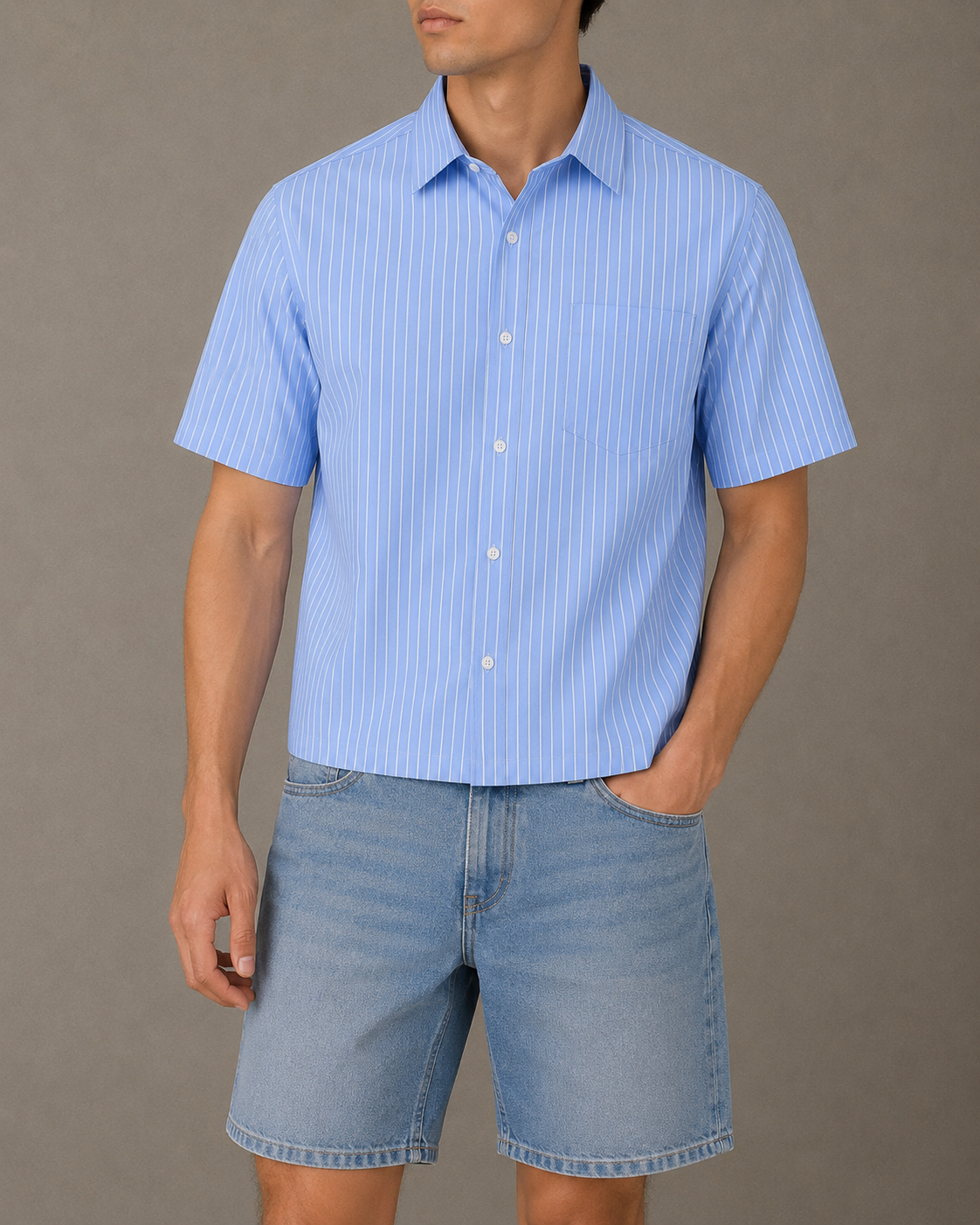 Striped Sleeve Shirt
