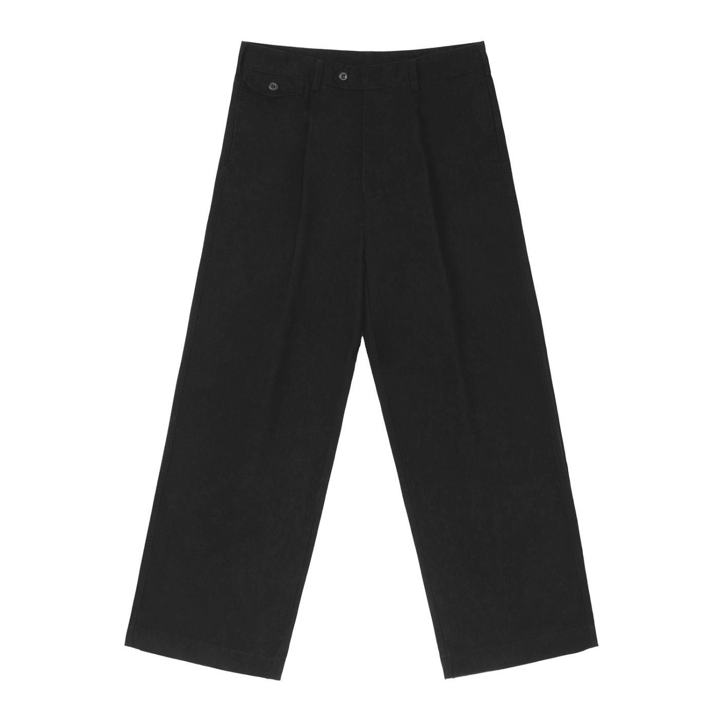 Waist Straight-Leg Pants