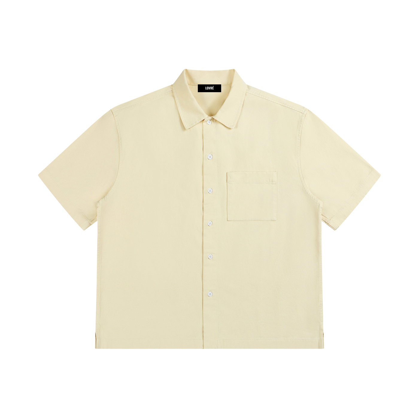 Boxy Patch Pocket Short Sleeve Shirt