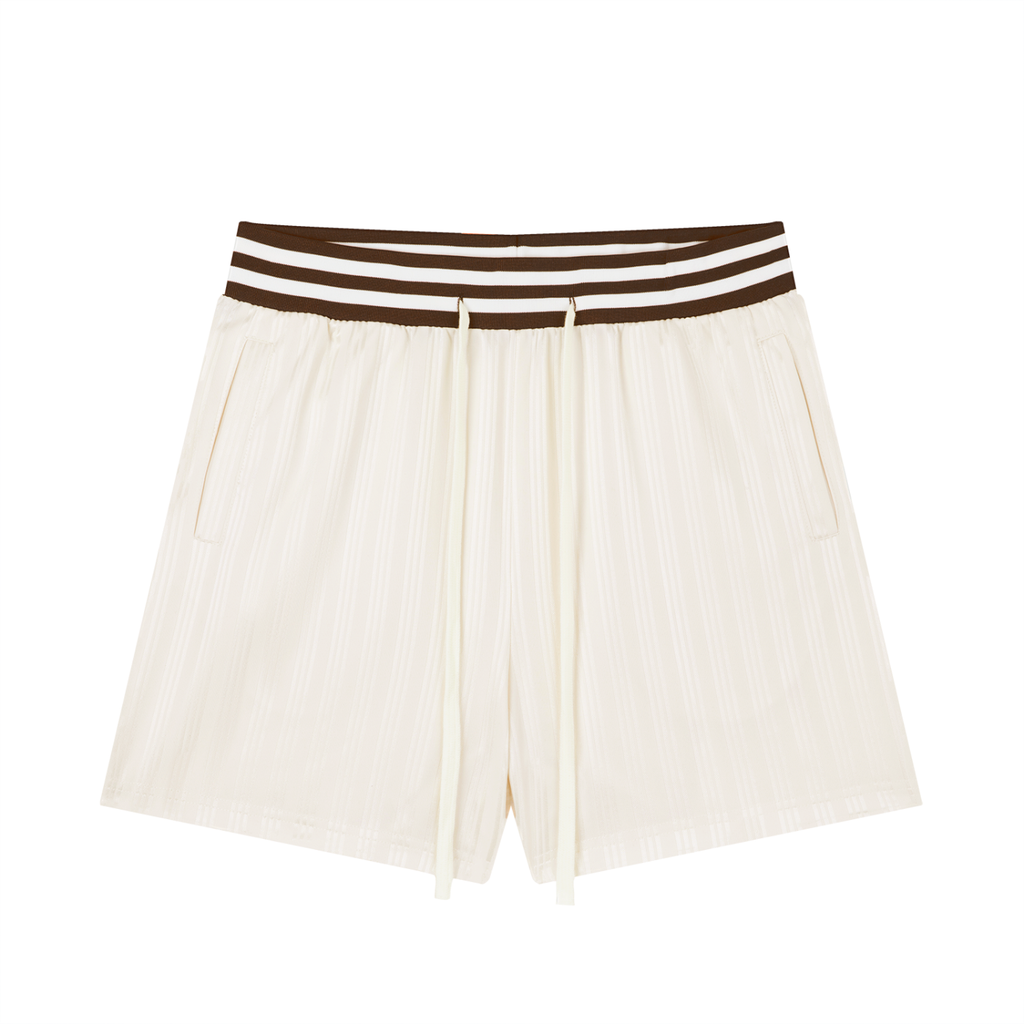 Striped Drawstring Shorts