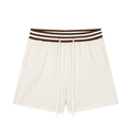 Striped Drawstring Shorts
