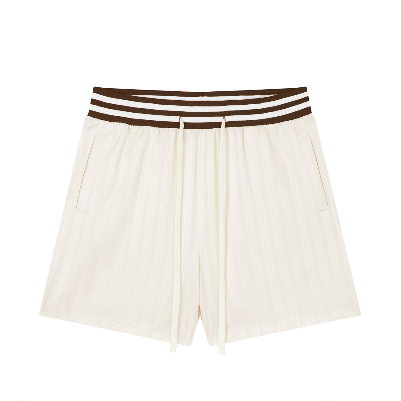 Striped Drawstring Shorts