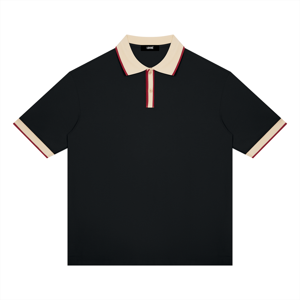 Color Block Polo Shirt