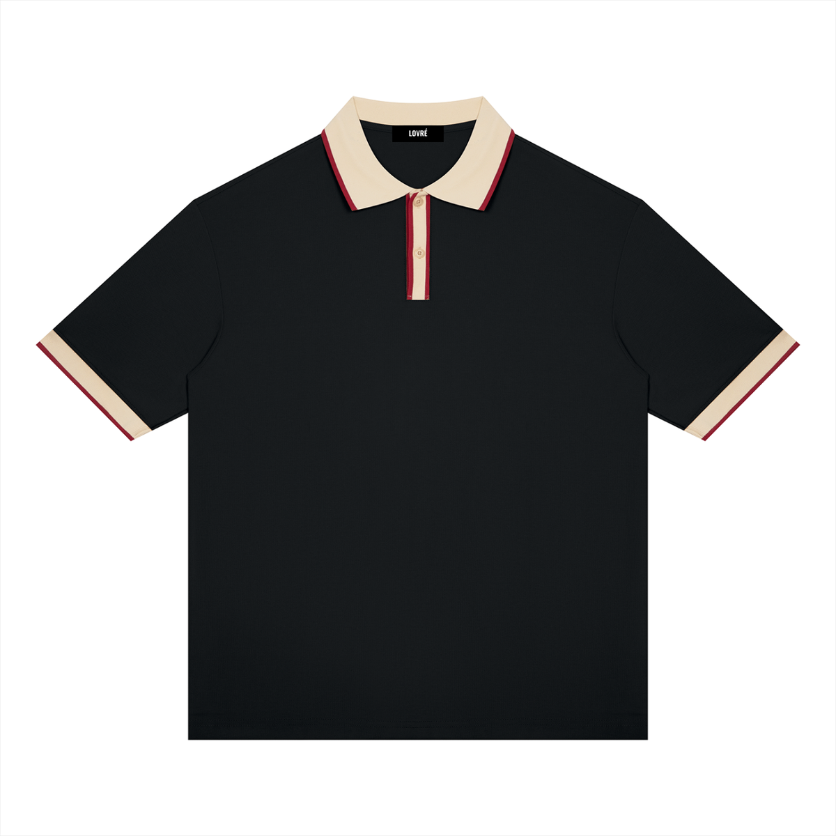 Color Block Polo Shirt